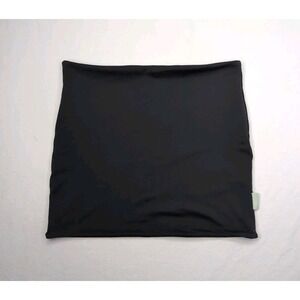 Riyoko Women's M/L Black Shirtband Biking Midriff Cover Up Pregnancy